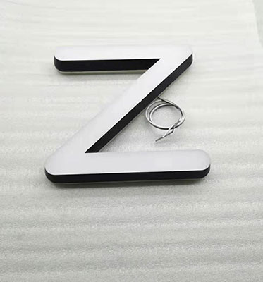 Знак в гостиничном номере с подсветкой от нержавеющей стали для индивидуального дизайна