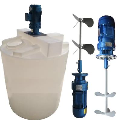 Liquid Mixer Tank For Chemical Industry Homogenizing Heated Blending Vessel