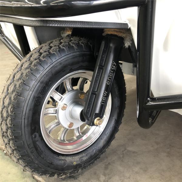 Closed Electric Tekerlekli 2.45m 0.38t Cabin Tricycle