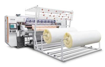 Industrial Ultra High Speed Non Shuttle Multi Needle Quilting Machine For Making Mattress