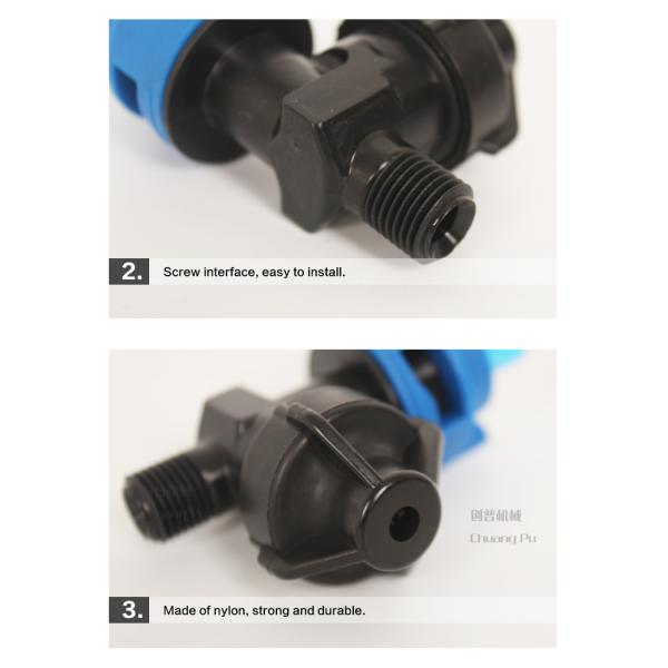 Bocas de enfriamiento de los sistemas de rociadura de la humectación del goteo de espray de la boca de la granja anti de la vaca