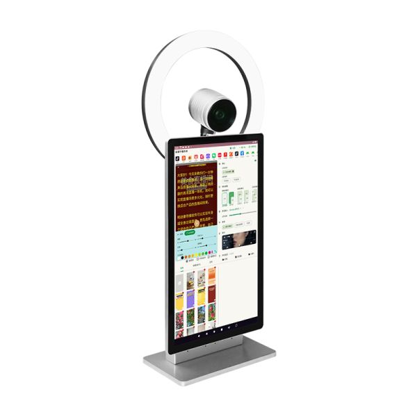 MJK Professional Android OS Live Streaming Equipment 10 Point Capacitive Touch Screen Metal Smart All One Machine for TikTok