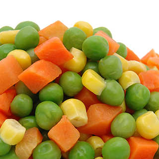 Supply BRC Certified IQF Frozen Mixed Vegetables / Frozen Vegetables Mix Good Quality