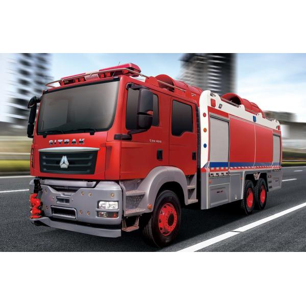 Shacman 5000Liters Gallon Veículos de incêndio 4X2 6X4 espuma pó seco camião de combate a incêndio