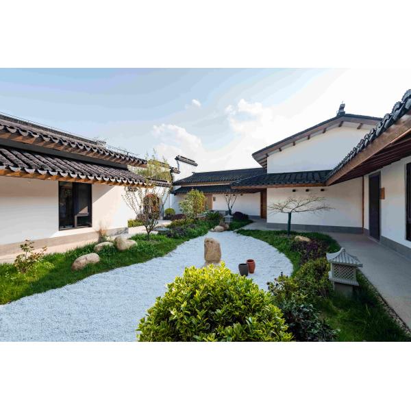 Bauxite Chinese Clay Roof Tiles Matt Surface Eaves Roof Tiles