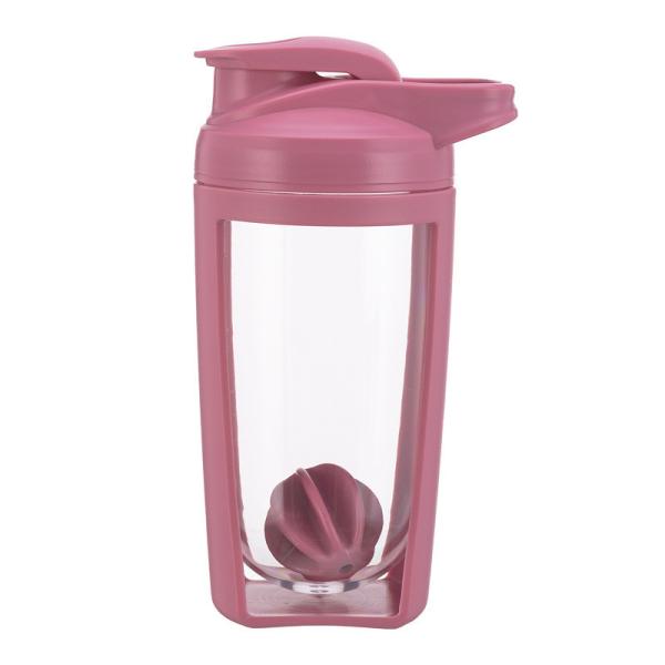 Anti-corrosion Coating Equipped 650ml Plastic Shaker Bottle for Protein Sports Gym