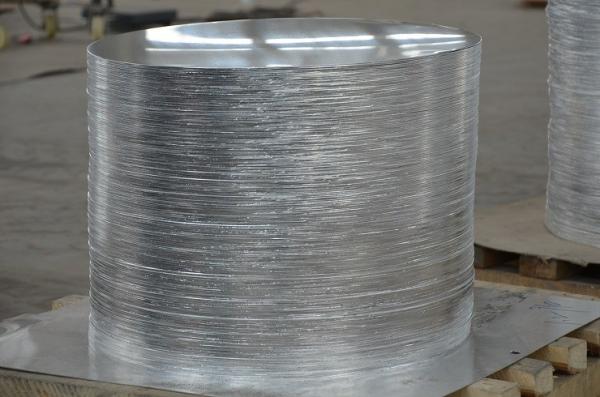 Customize Silver Aluminium Flat Round Metal Disks For Aluminum Can