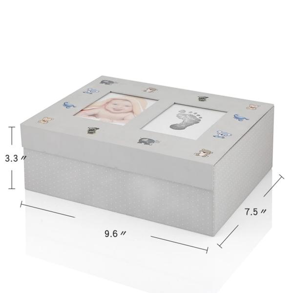 Decorative Birthday Gift Scrapbook Photo Album Baby Favor Box 196x193x86mm