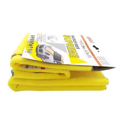 Soft Customized Blue Car Wash Drying Towels Towel In 30*30cm