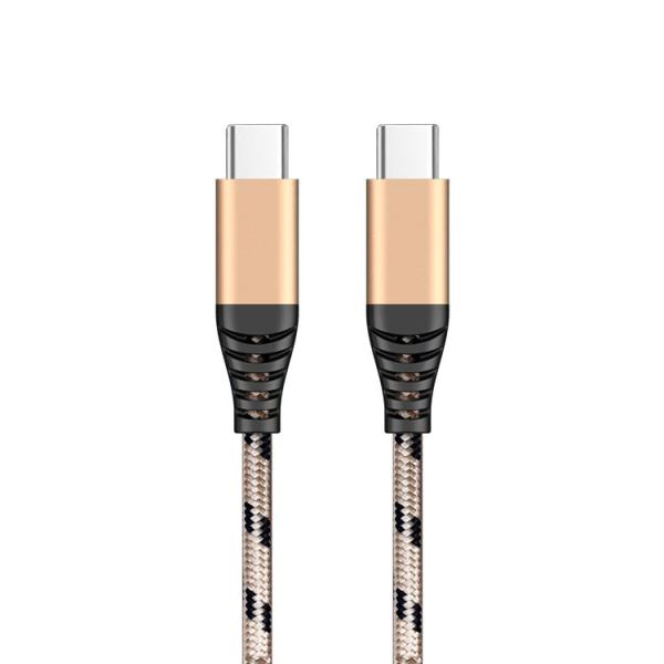 Customized ROHS Type C Data Transfer Cable Strong Nylon Braided