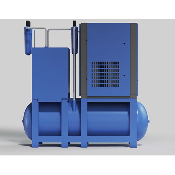 7.5KW To 37KW Tank-Mounted Screw Air Compressor AGSD all-ine-one solution