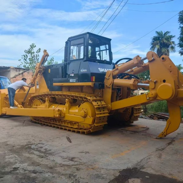 Shantui SD32 Used Bulldozer Crawler Heavy Duty Construction Machinery