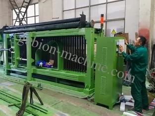 4000mm Galvanized Automatic Gabion Machine 80*100mm Wire Mesh for Stone Cage