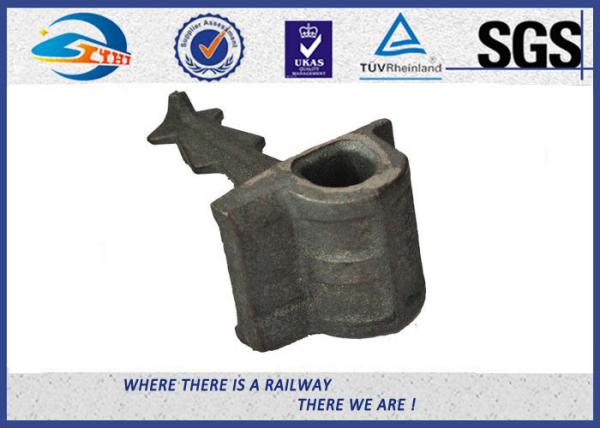 railroad construction Cast Iron railway shoulders railway parts weld on