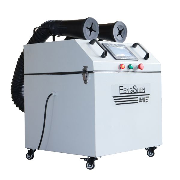 1650m3/H Diesel Exhaust Extraction Systems 102mm 127mm Portable Exhaust Extractor LCD Display