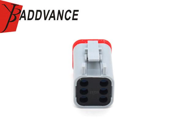934454102 6 Pin Female Waterproof Automotive Connectors com selo reduzido do diâmetro