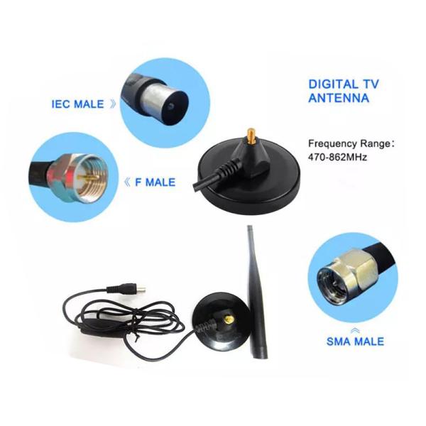 Melhor Vhf HDTV Uhf Antenna de TV Digital com Amplificador de Caravana Aérea de Longo Alcance