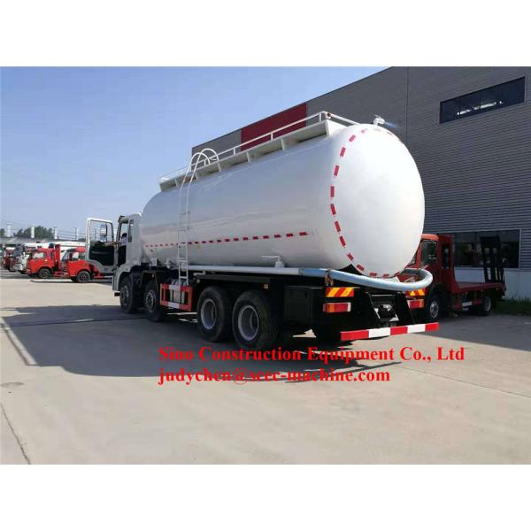 8x4 28m3 Bulk Cement Powder Tank Truck 28-33ton Fly Ash Tanker Truck 371hp