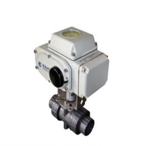 AC220V Normal Temperature Motorized PVC Ball Valve Actuator Pn16 IP67