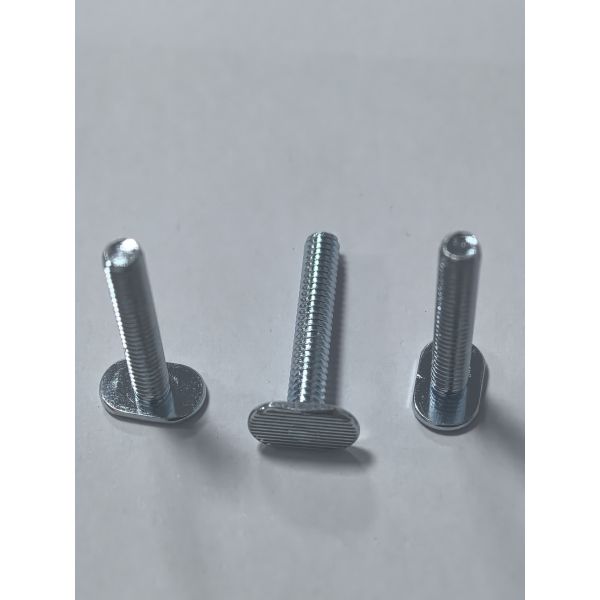 Patterned T head Mechanical threaded bolts