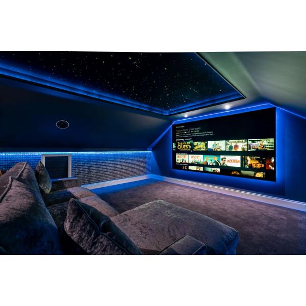 Установка толщины потолочного освещения 9mm звезды оптического волокна фибрового картона полиэстера легкая