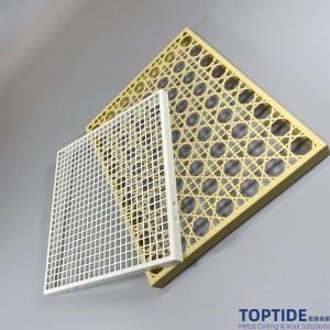 Laser Carving Aluminium Hollowing Decorative Ceiling Panel Acoustic Building