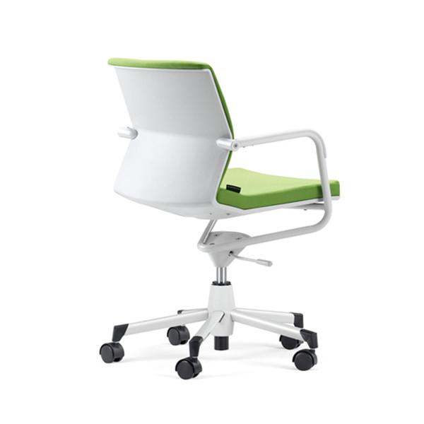 Altura baixa de nylon dustproof luxuosa moderna da cadeira do escritório do giro ajustável