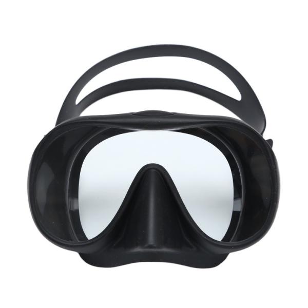 Frameless Snorkeling Goggles Single Lens Silicone Scuba Adult Diving Mask for Spearfishing