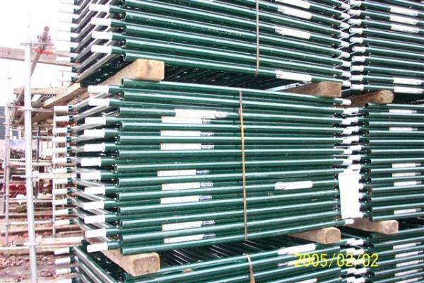 Walk Through Steel Frame Scaffolding System Mobile Convenience