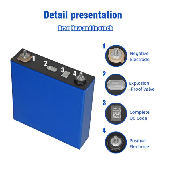 cellules de batterie Lfp 32V Lf160 120ah 150Ah 165Ah 160Ah de lithium de 3.2V Lifepo4