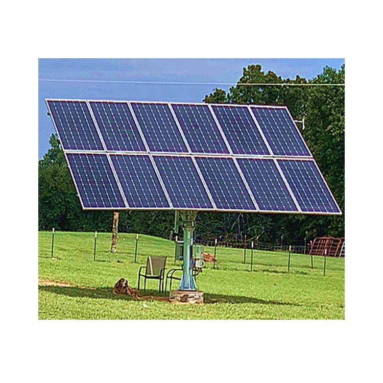 3kw Dual Axis Smart Solar Tracking System Wind Withstand Solar Tracker Ground Mount Solar Panel Tracking Systems