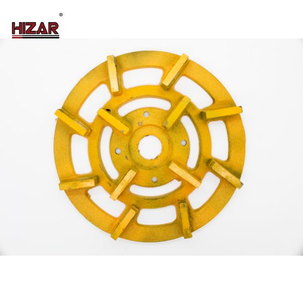 9'' 23cm No120 Grit Diamond Grinding Cup Wheels Concrete Grinding Disc 20cm Hole