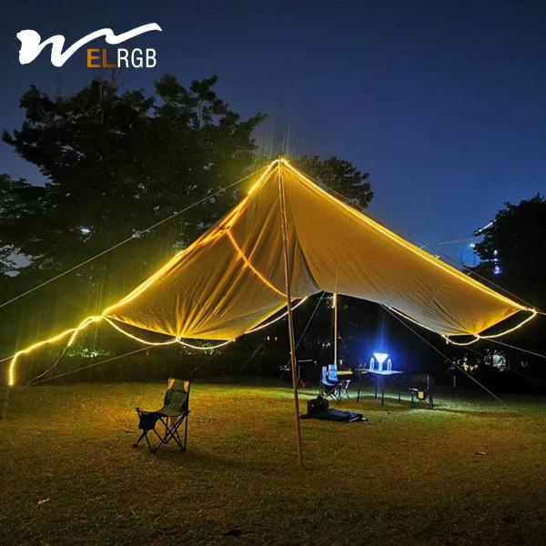 IP65 IP67 Luzes de banda LED a energia solar Lâmpadas de banda LED solar 6500K