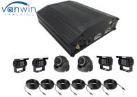 8 mobile visuel de base DVR de la Manche HDD 4G GPS WIFI MDVR AHD H.264 pour l'autobus avec l'opération de souris