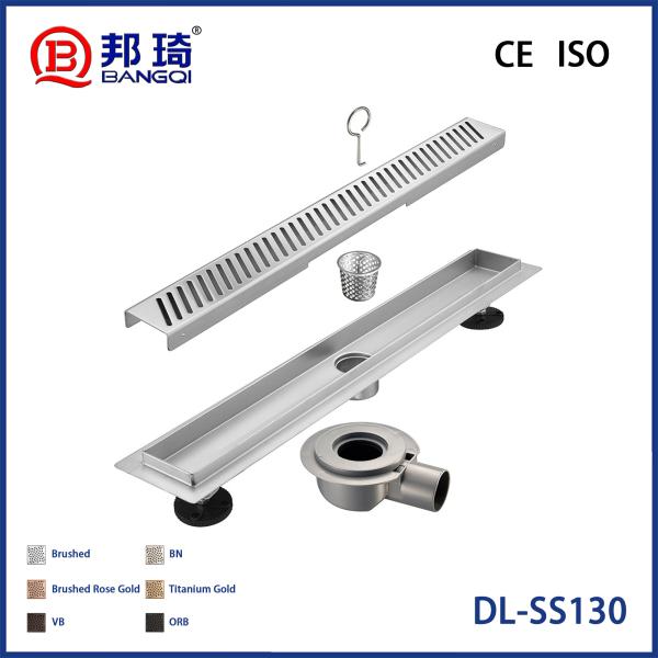 DL-SS130 Drainage de plancher en acier inoxydable européen