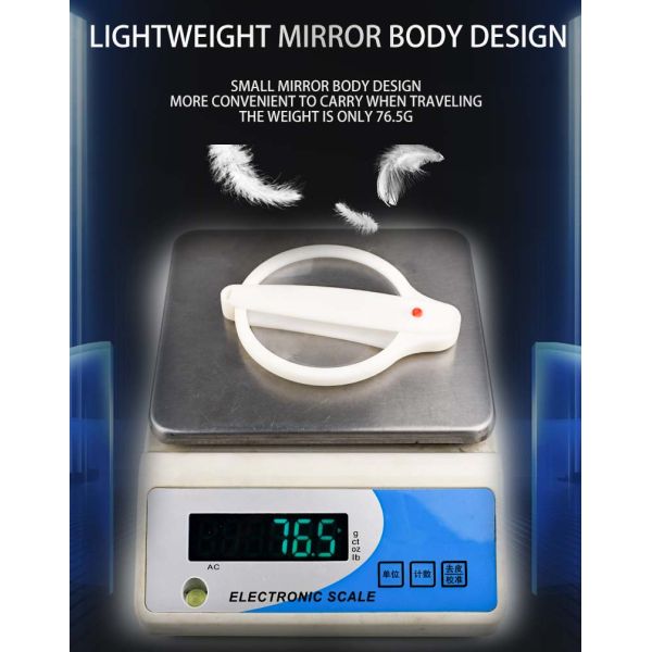 High Quality Wholesale Custom Optical Instruments  Magnifying Glass Foldable Handheld 3X 6X Magnifier