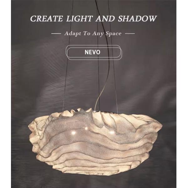 Designer Chrome Chandelier Nordic Nevo Pendant Light(WH-AP-601)