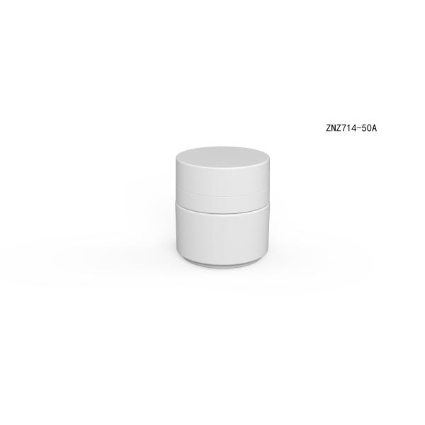 Refillable 50g Cosmetic Jars 68mm Diameter Face Cream Jar