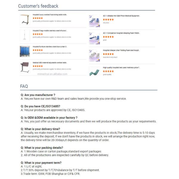 Patient Medical Hospital Beds Multi Purpose 2150mm OEM
