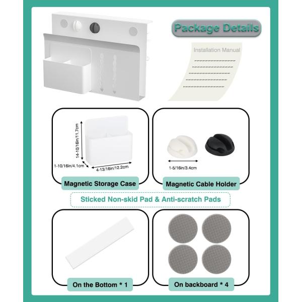 Металлический держатель с креплением на рабочем столе для организации шнура под рабочим столом