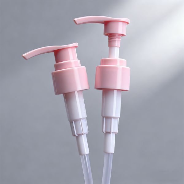 Pompe à lotion à vis colorée 24/410, dosage 2,0 CC, matériau plastique PP, compatible avec les bouteilles en PET