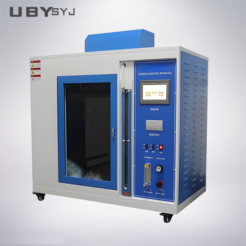 UL94 Compliant Flame Tester with Adjustable Burner Angle and Touch Screen