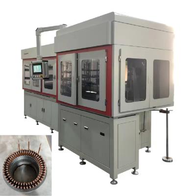 Fully Automated PLC Controlled Flat Wire Stator Hairpin Needle Winding Machine