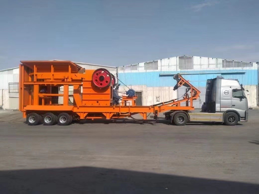 Comprehensive YBE69 Automatic Production Line for Mining Quarry Mobile Crushing Station