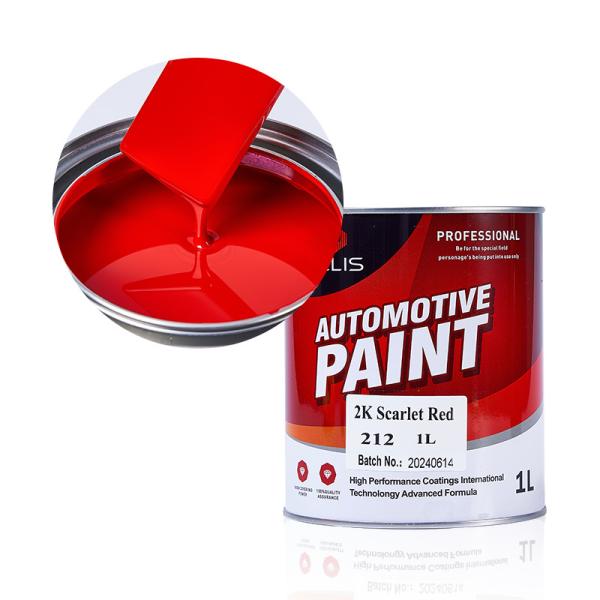 Body Repair Metallic Purple Car Paint Restoration , 1L / 4L / 20KG 2k Clear Coat