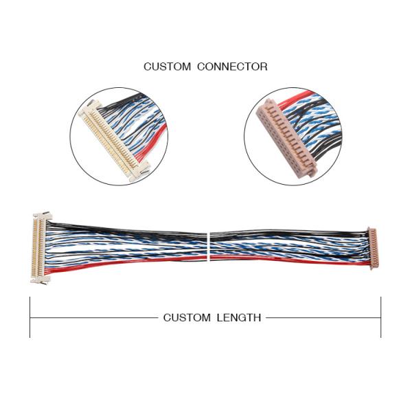 conjunto de cabo Jae Fi de 1mm LVDS X30hl a  Df13 30ds 1.25c
