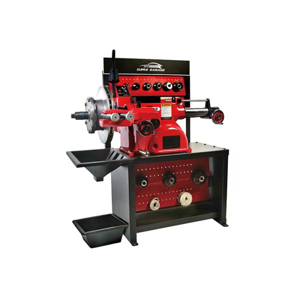 88RPM 118RPM Body And Paint Equipment 251mm Drum Depth Brake Disc Lathe Machine CE Approved