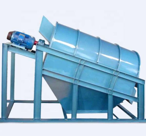 Equipamento de ecrã de vibração giratório de tambor de aço inoxidável com capacidade de 50-600 t/h
