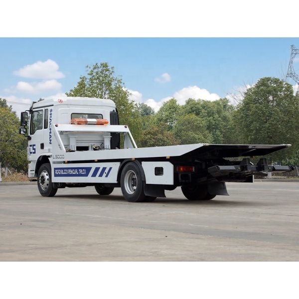 SHACMAN Rollback Towing Truck 4x2 10 Tons Winch Rear Lifting Recover Vehicles
