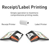 800 * 1280 IPS Resolución de pantalla de incell y 2.4G / 5G módulo WIFI La combinación perfecta para el escritorio Android POS máquina